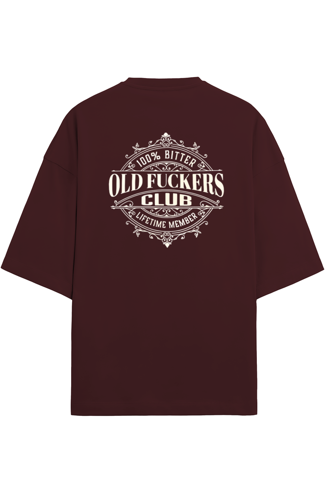 OLD FUCKERS CLUB COTTON OVERSIZED T-SHIRT