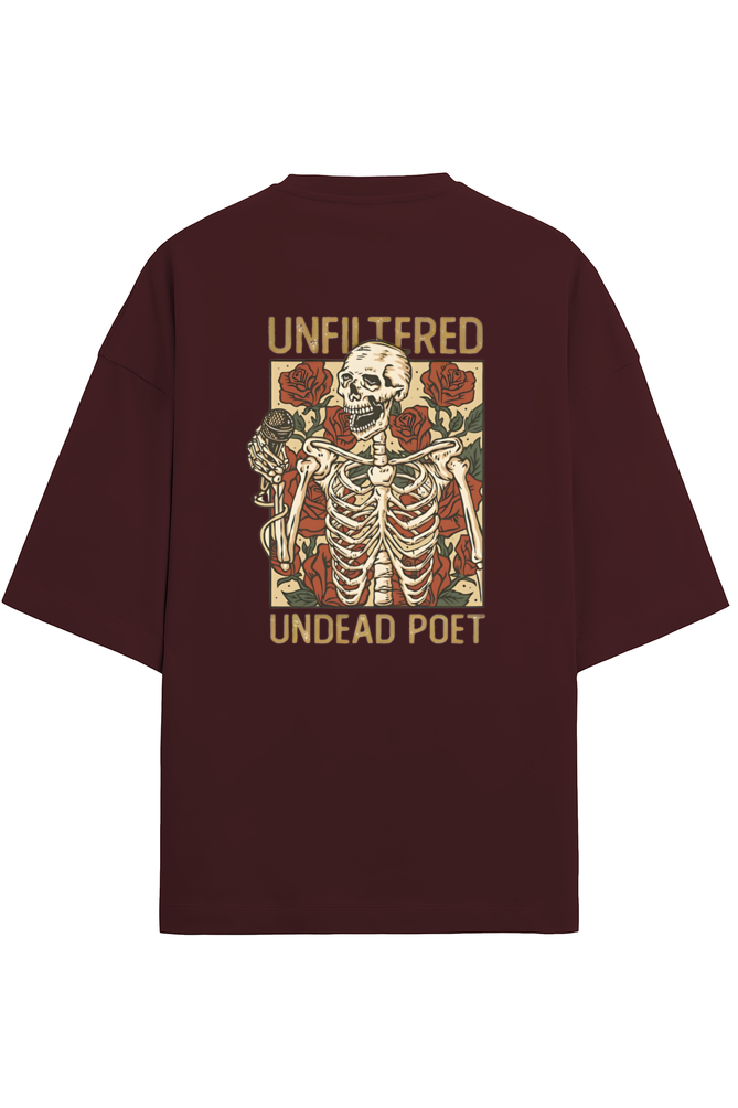 DEAD POET SOCIETY COTTON OVERSIZED T-SHIRT