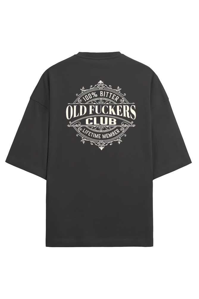 OLD FUCKERS CLUB COTTON OVERSIZED T-SHIRT