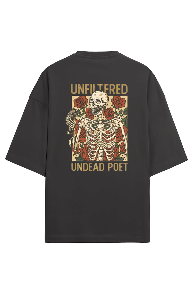 DEAD POET SOCIETY COTTON OVERSIZED T-SHIRT