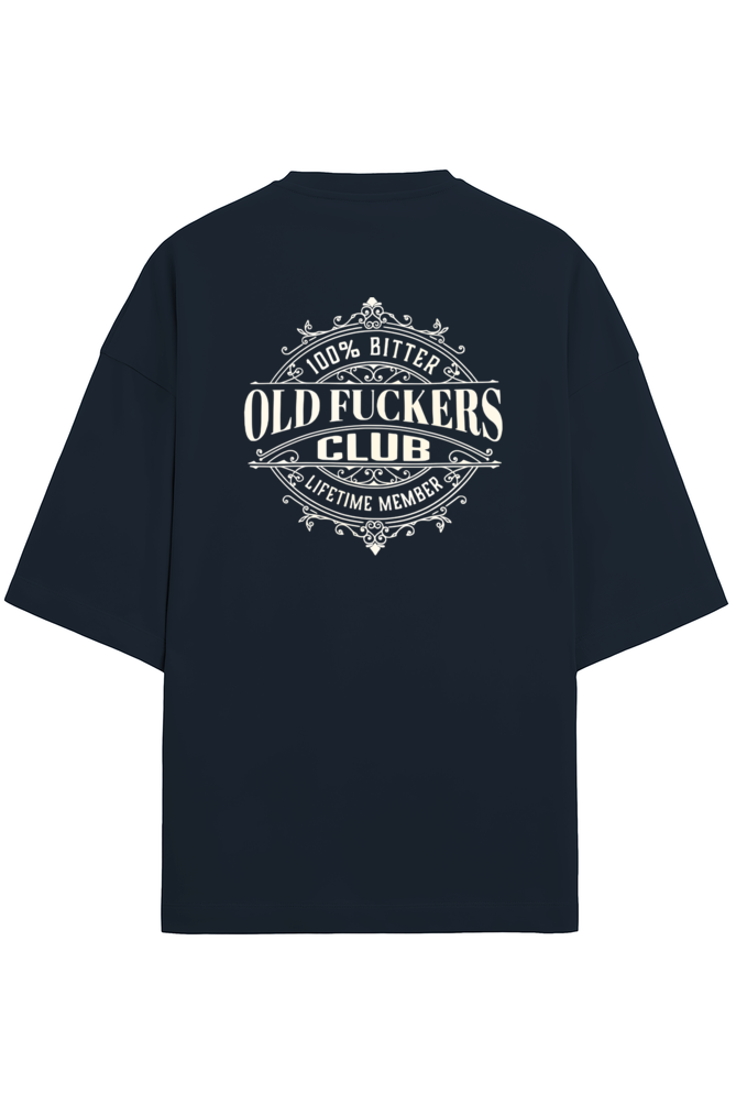 OLD FUCKERS CLUB COTTON OVERSIZED T-SHIRT