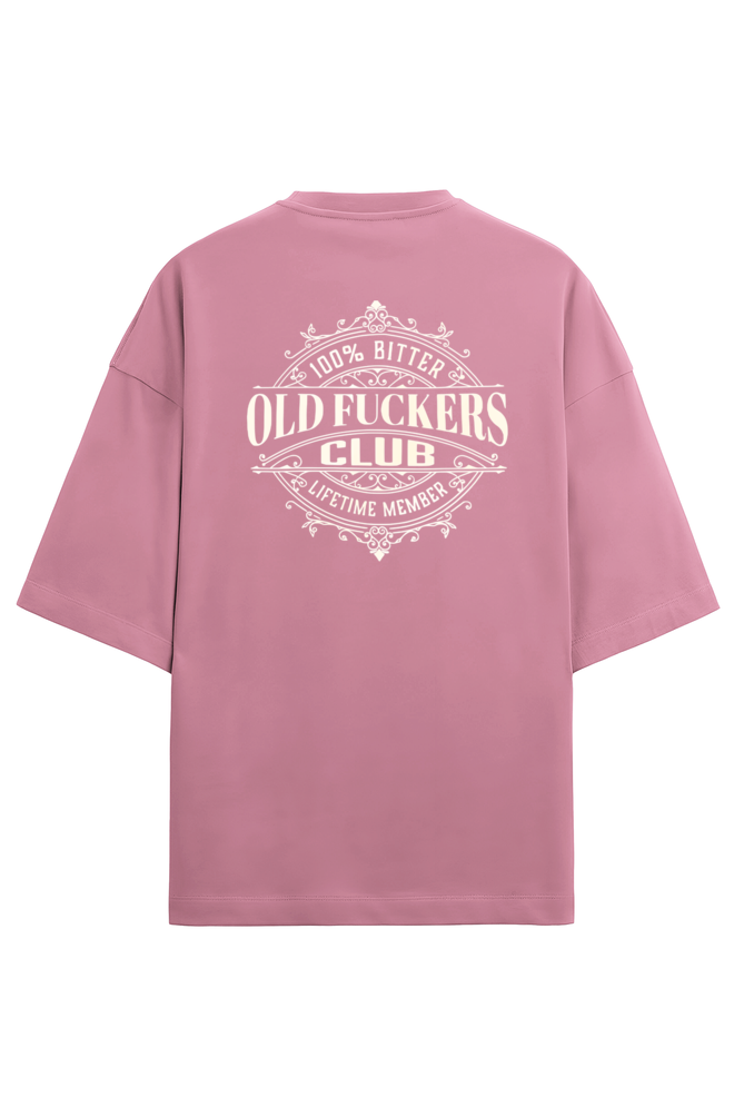 OLD FUCKERS CLUB COTTON OVERSIZED T-SHIRT