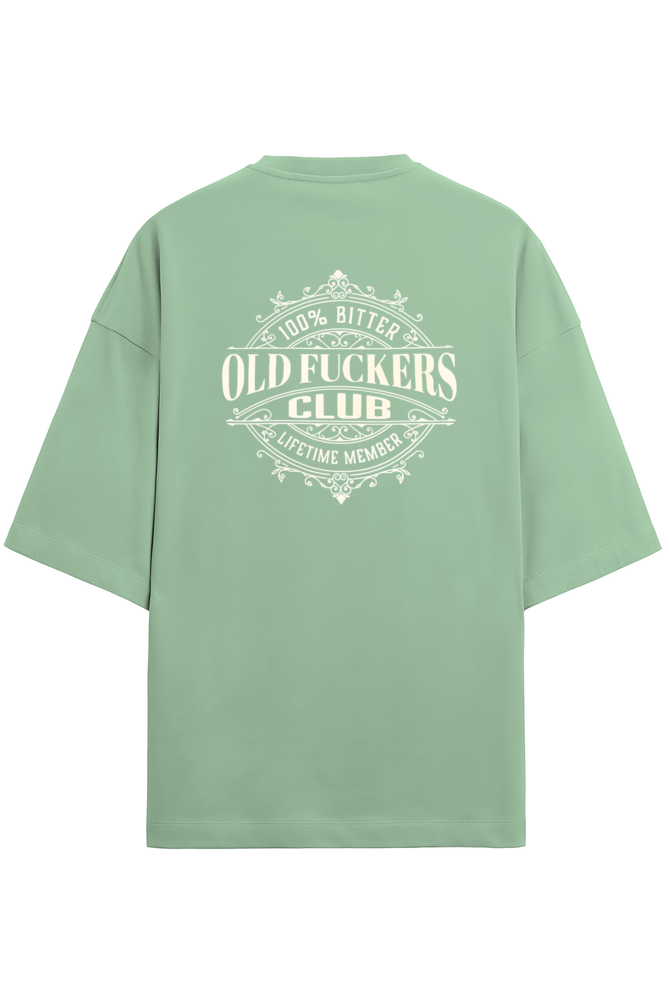 OLD FUCKERS CLUB COTTON OVERSIZED T-SHIRT